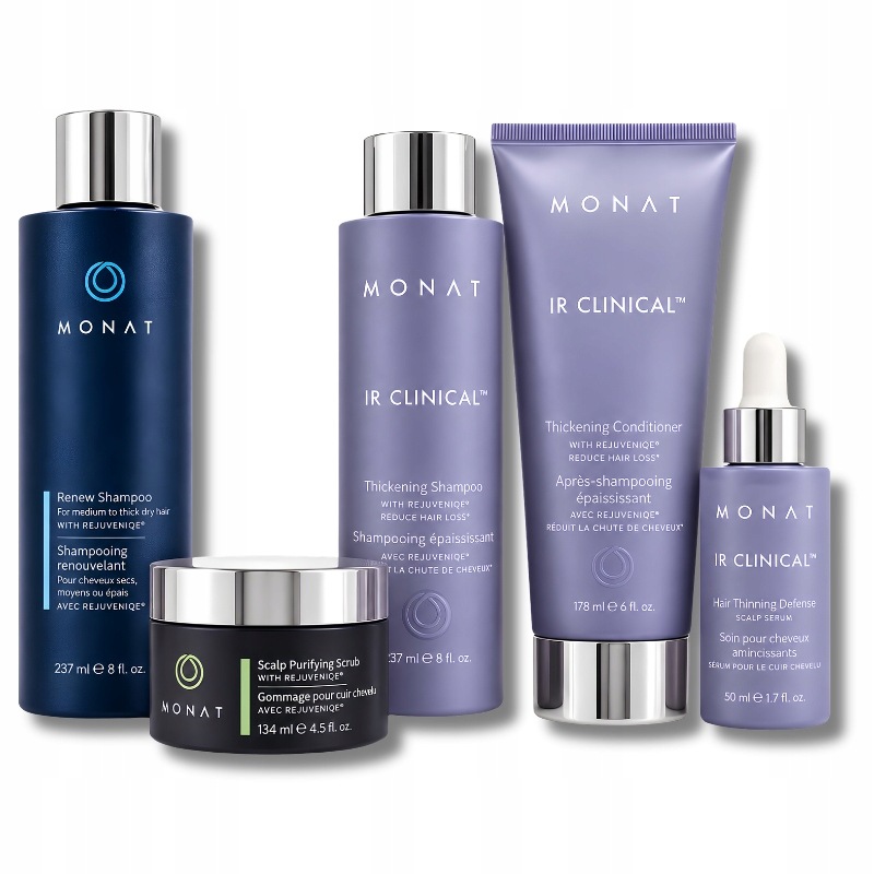 Monat Ir Clinical Sada na vypadávání vlasů Renew Peeling Serum 5v1 Pro