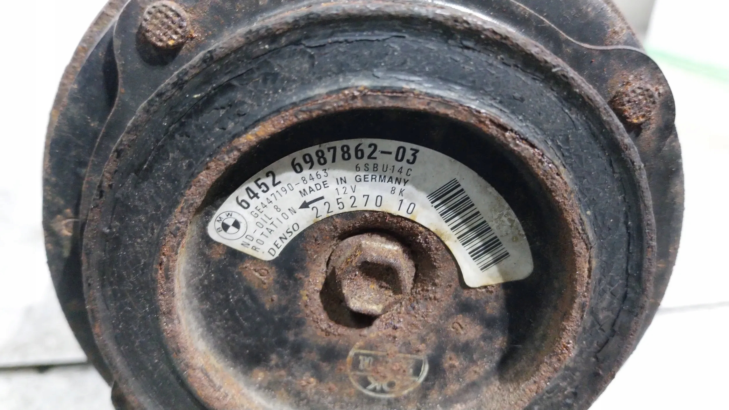 KOMPRESOR KLIMATIZACIJE 447260-1852 BMW E90 E91 E92 E93 E87 E84 2.0D N47