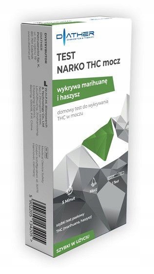 

Diather test narko Thc haszysz marihuana 1 sztuka
