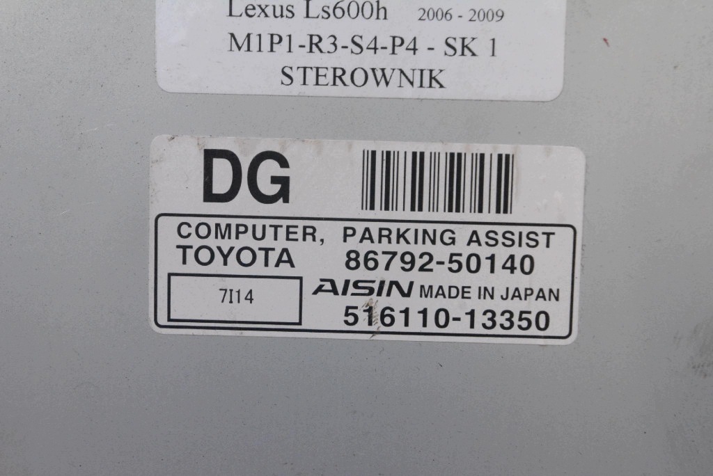 Centralina modulo parcheggio PDC 86792-50140 LEXUS LS 4 IV LS600H 06-09