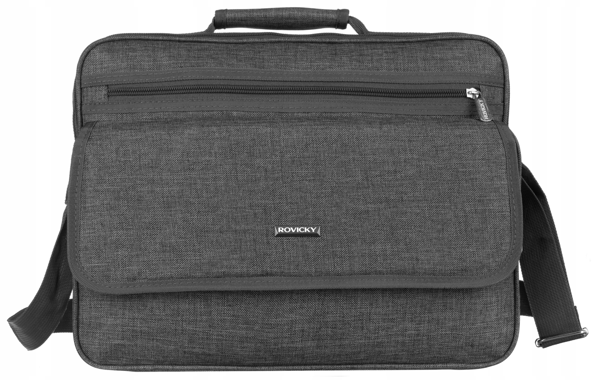 Rovicky pojemna markowa torba na laptopa na ramię Stan opakowania oryginalne