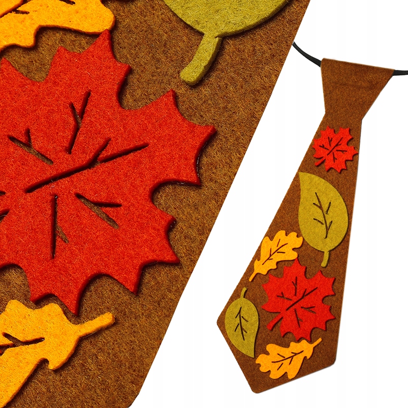 ГАЛСТУК ОСЕНЬ В ЛИСТЬЯ ОСЕНЬ ПЛАТЬЕ ВЫПУСКНОГО ВЕЧЕРА ОСЕНЬ КОСТЮМ Г-Н ОСЕНЬ КОРИЧНЕВЫЙ