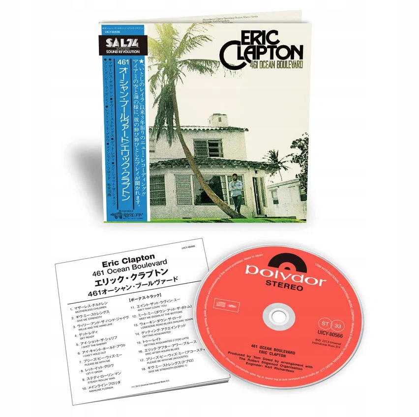 Eric Clapton – 461 Ocean Boulevard (Paper Sleeve, Japan Shm-cd)