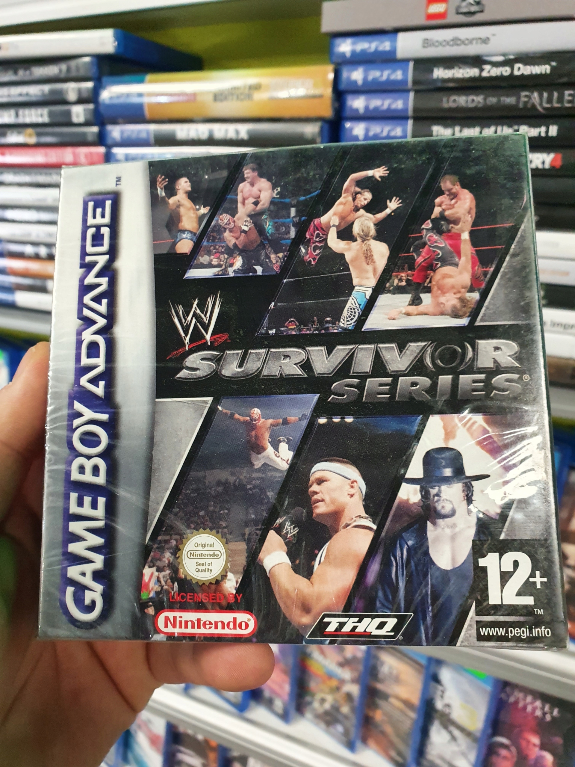 WWE SURVIVOR SERIES GBA GAME BOY ADVANCE NOWA Platforma Nintendo Game Boy Advance