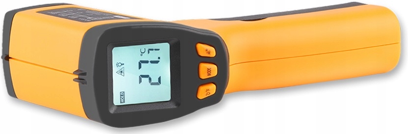 PIROMETR TERMOMETR LASEROWY BEZDOTYKOWY -50 +550 Marka Inna