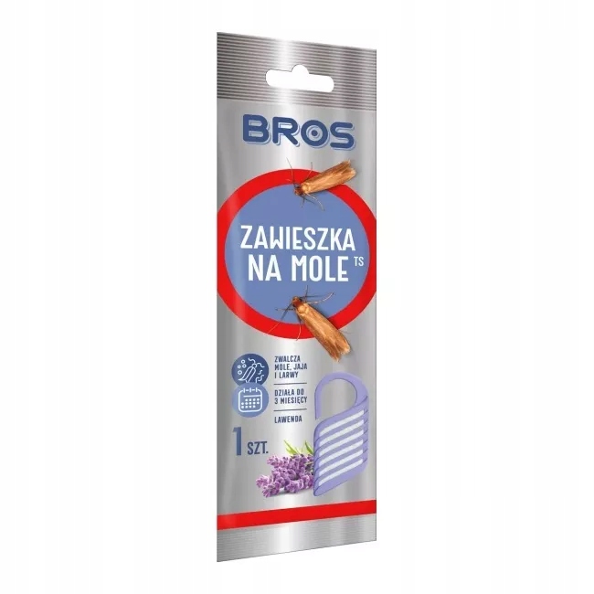 

Bros zawieszka na Mole Odzieżowe Lawendowa 028