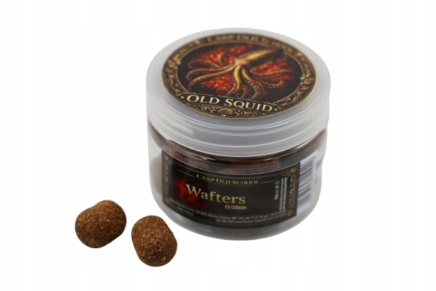 Kulki Carp Old School Wafters Old Squid 150ml 15/20mm