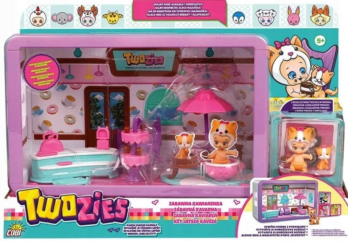 

Twozies Zabawna kawiarenka Figurki Cobi Zest 57010
