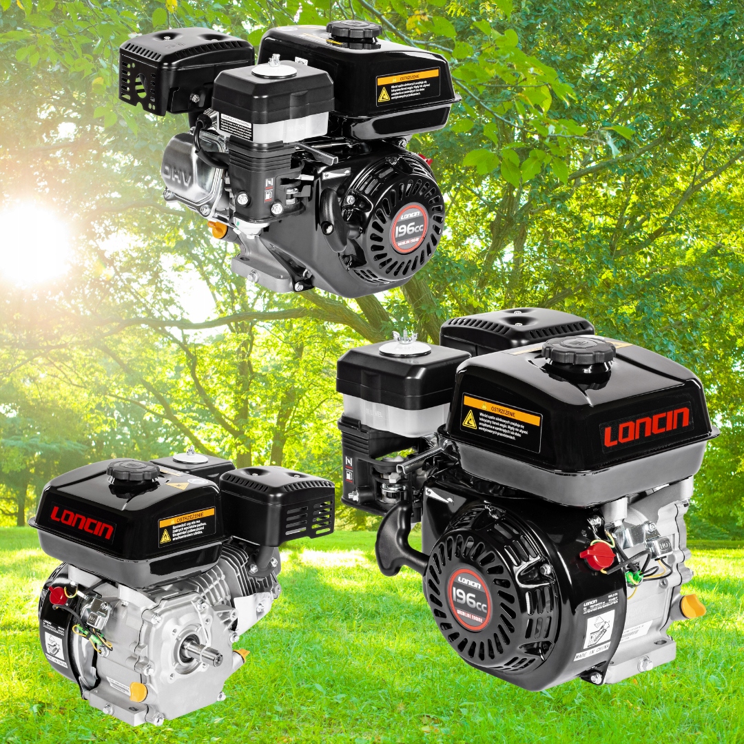 Silnik Loncin NIEZAWODNY G200F-A-M 6.5 KM WAŁ 20mm Sprzęt budowlany Rozruch ręczny
