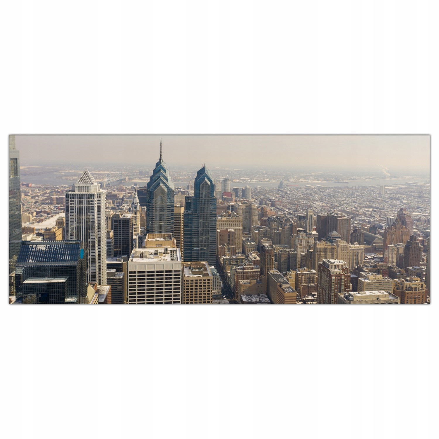 Philadelphia Město 125x50 Skleněný panel do kuchyně