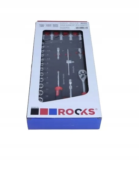 ZESTAW KLUCZY TRZPIENIOWYCH I IMBUSOWYCH HEX / TORX, 42 CZ OK-01.3117 Marka Rooks