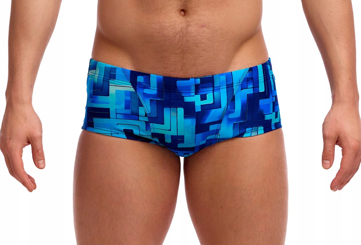 Plavky Funky Trunks You Blued pánské nápoje XL (UK38)