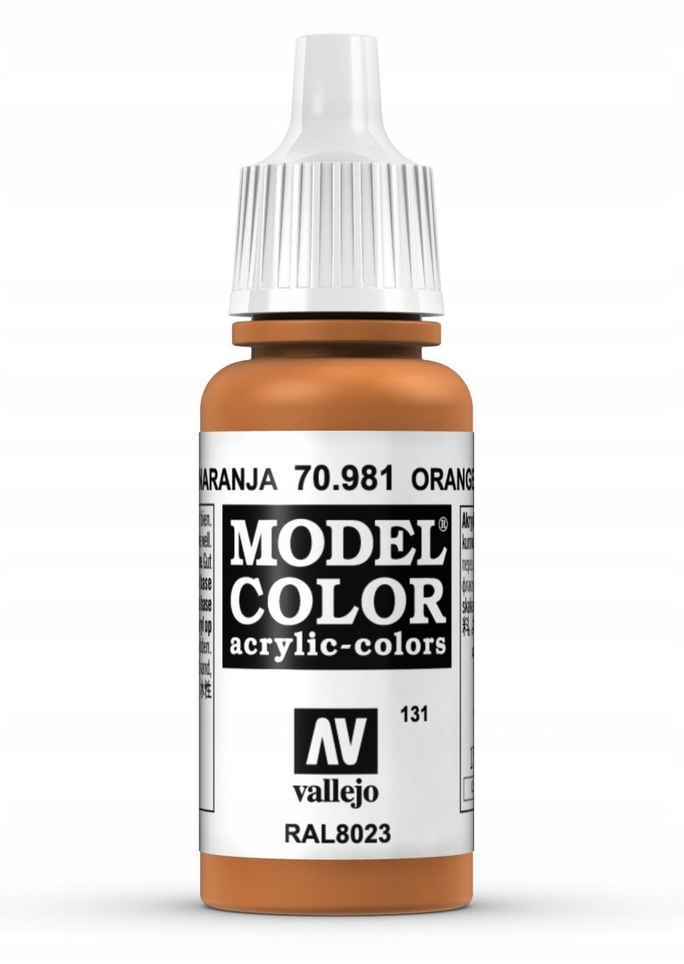 Vallejo 70981 Model Color 17 ml Orange Brown