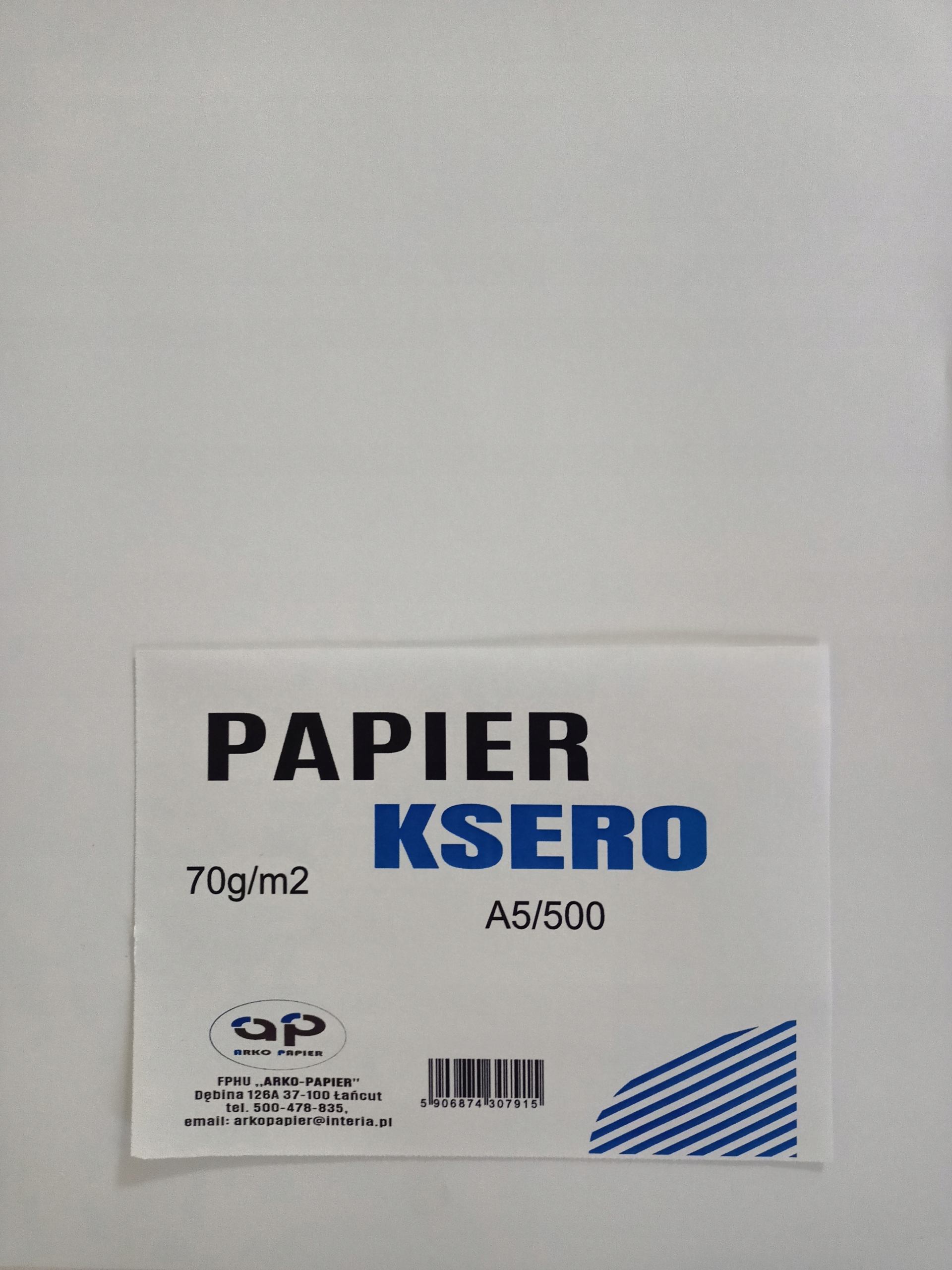 

Papier ksero A5 Arko-Papier 500 arkuszy 70 g/m²