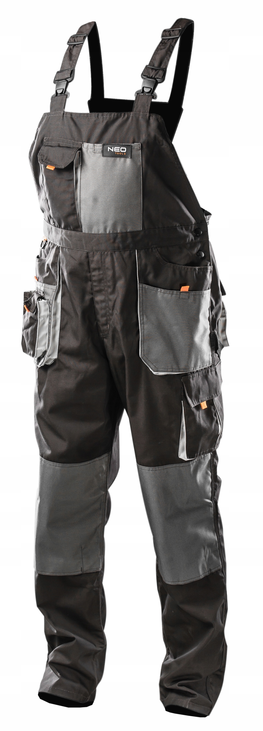 Neo Spodnie robocze monterskie na szelkach długie