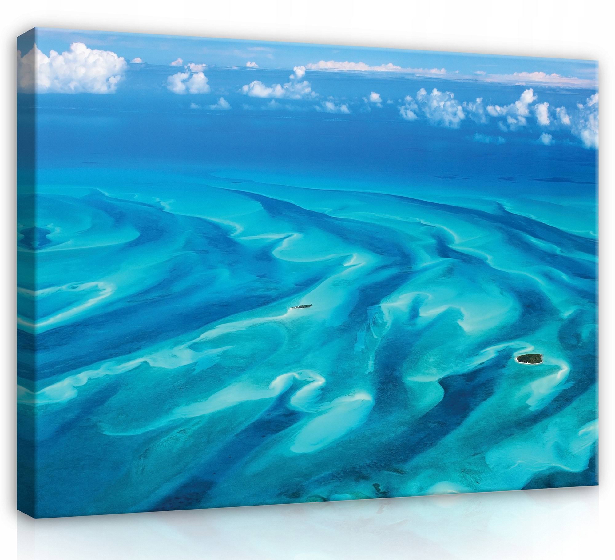 Obraz Na Plátně Canvas 80x60 Voda Nebe Výhled