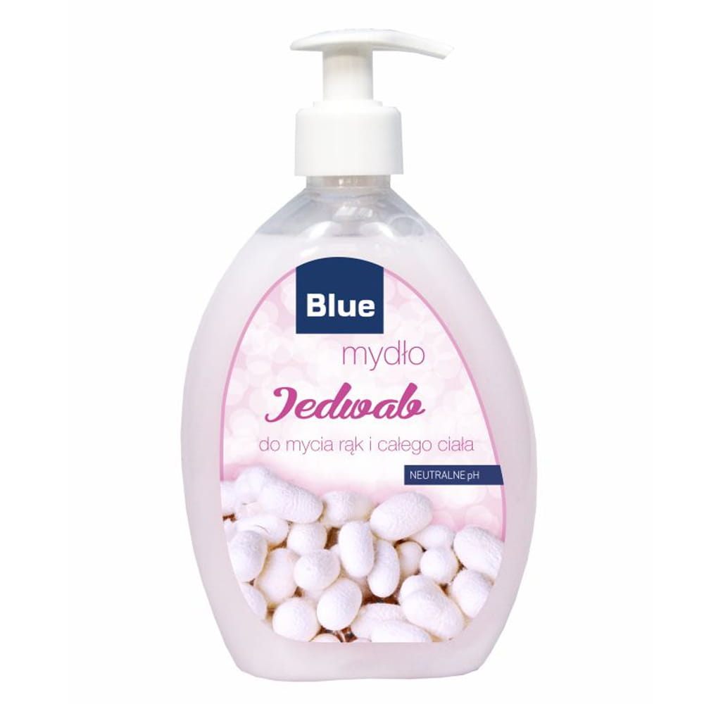 

Blue Mydło w płynie do rąk i ciała Jedwab 500 ml