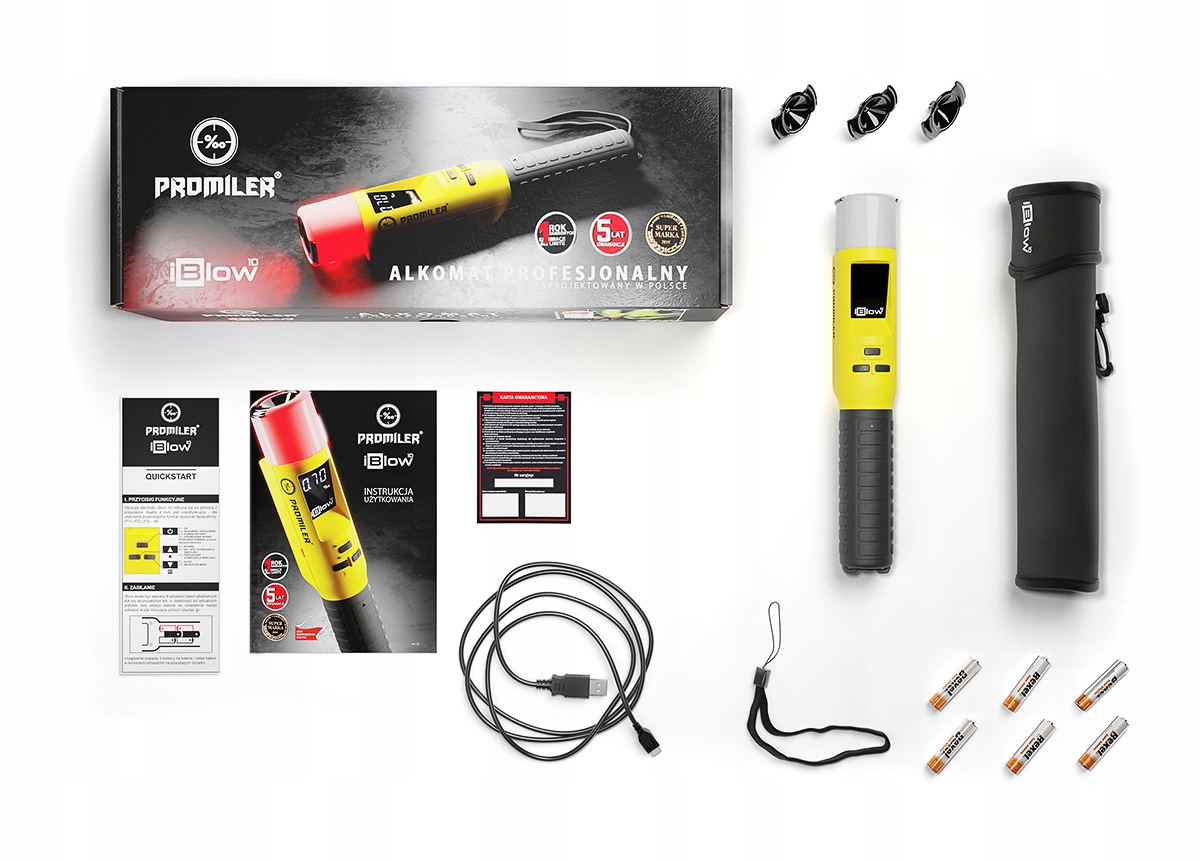 Электрохимический алкотестер Promiler iBlow