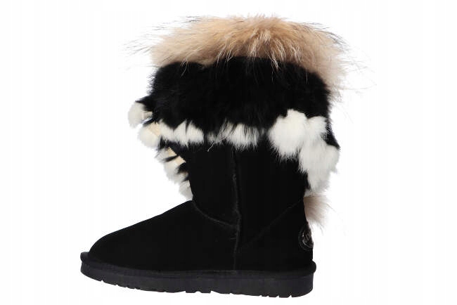 WD840 ŚNIEGOWCE EMU BUTY ZIMOWE SKÓRZANE FUTRO 37 Kod producenta WD840-B