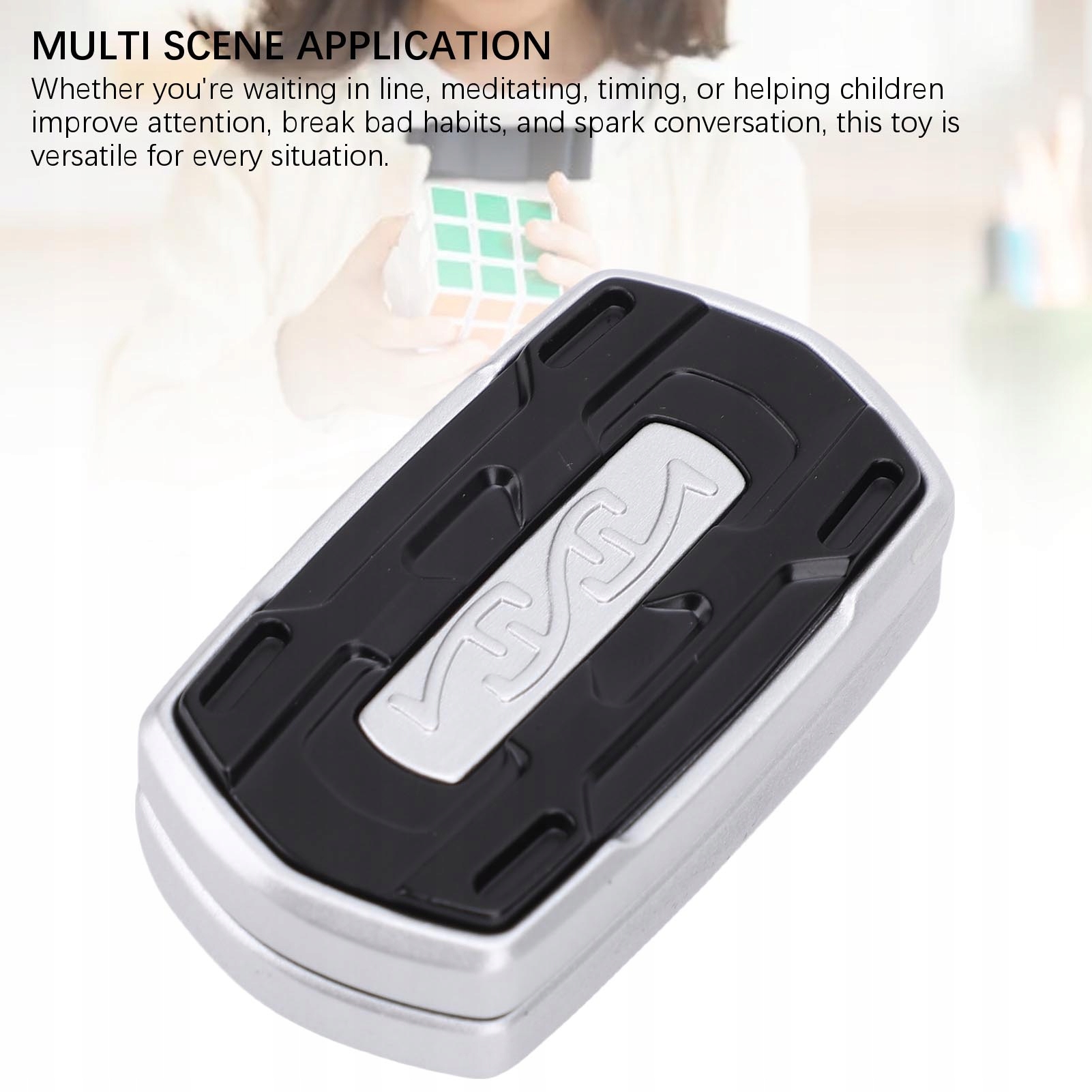 Push Slider Card Alme Crisp Decompression Metal Slider Ds