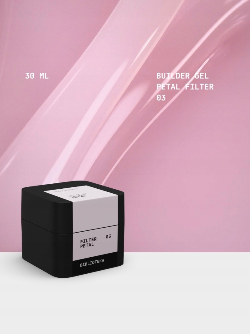 Builder gel 03 Petal Filter mleczno-różowy żel budujący