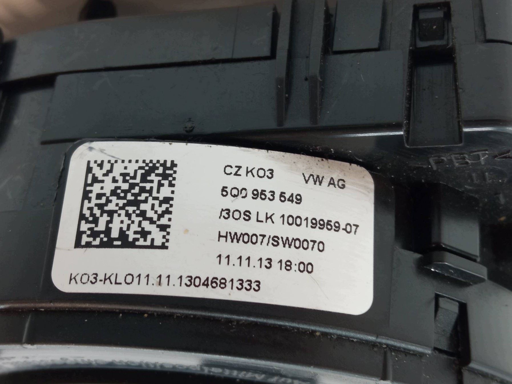 ring ZWIJAK 5Q0953549 Skoda Octavia III (2012-2020 )