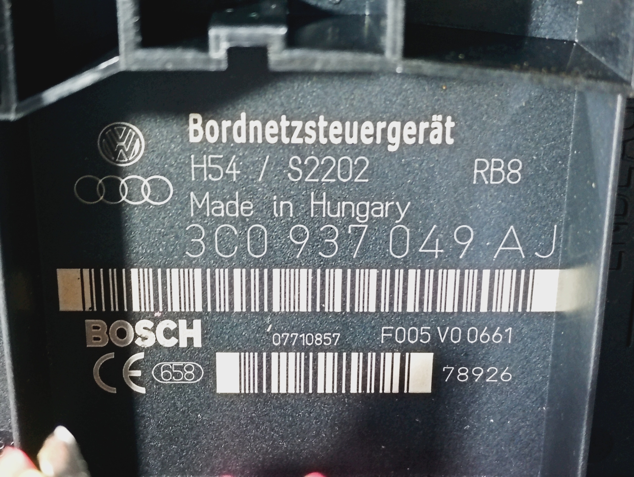 centralina comfort OE 3C0937049AJ VW Passat B6 05-10