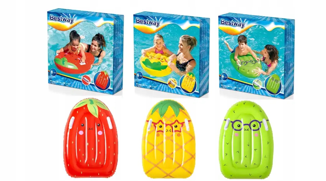 CHOMIK DESKA DMUCHANA DO PŁYWANIA 84X56CM