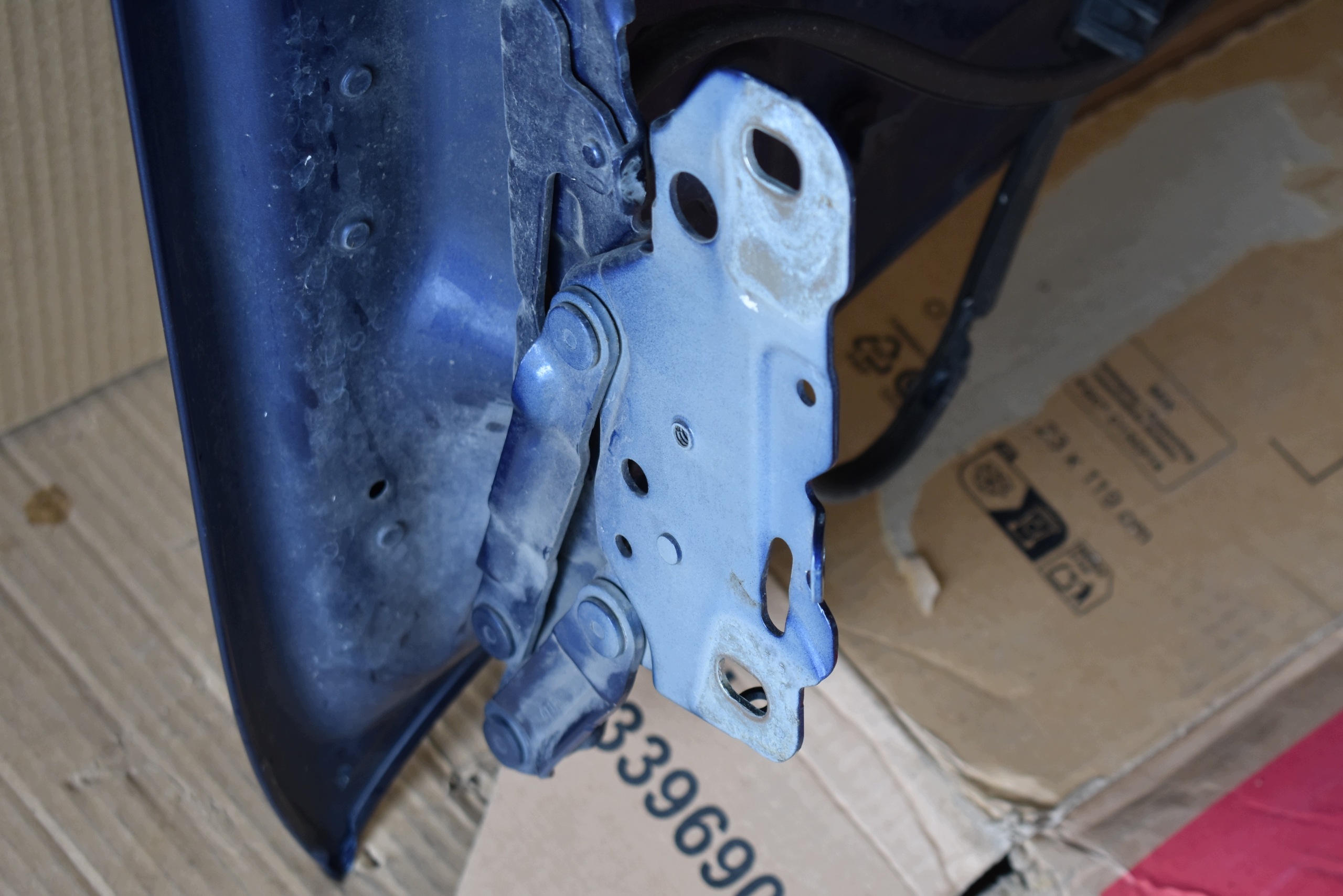 IDEALNA cofano + Cerniere colore C1M BMW G01 G02 X3 X4 1