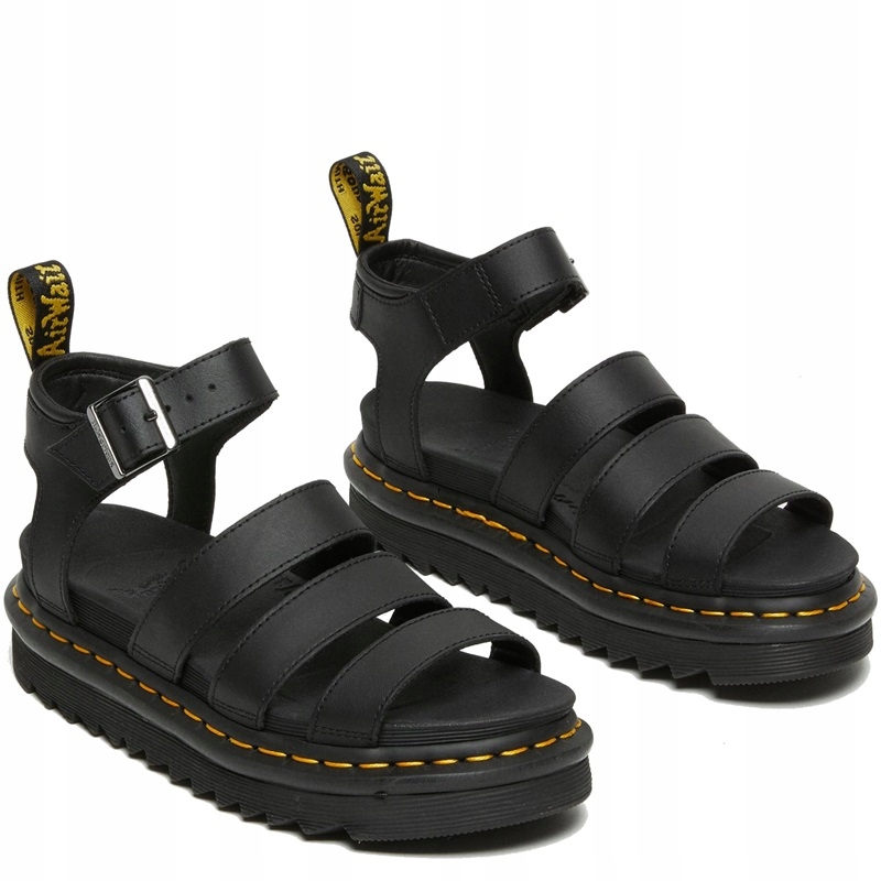 DR. MARTENS BLAIRE BLACK SANDAŁY r. 42 EAN (GTIN) 190665192544