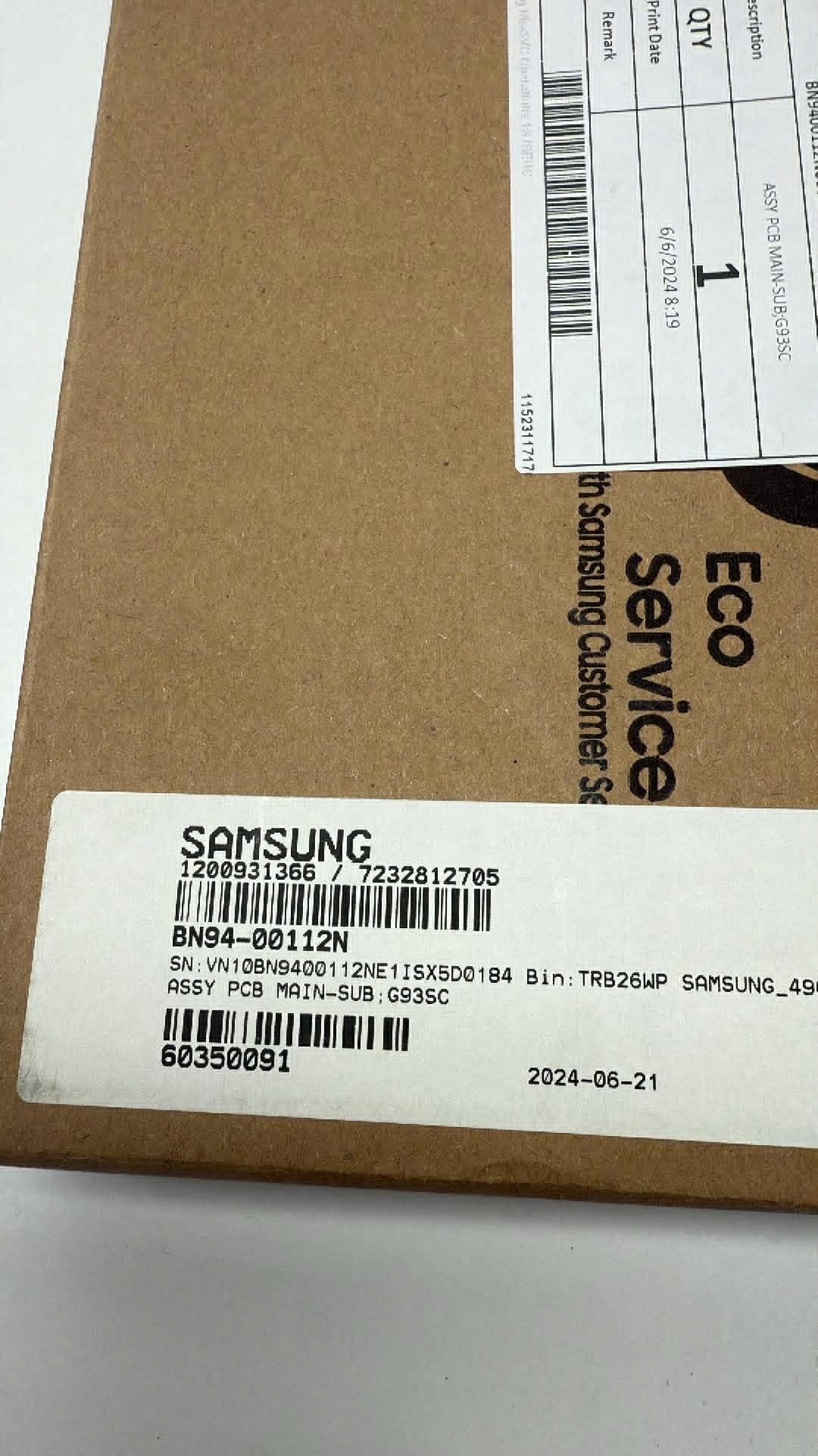 BN94-00112N – Sestava ovládací desky napájení Samsung