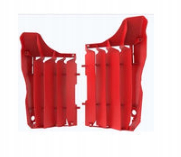 POLISPORT OSŁONY CHŁODNICY (KRATKI) HONDA CRF 250 R '18-'19 KOLOR CZERWONY