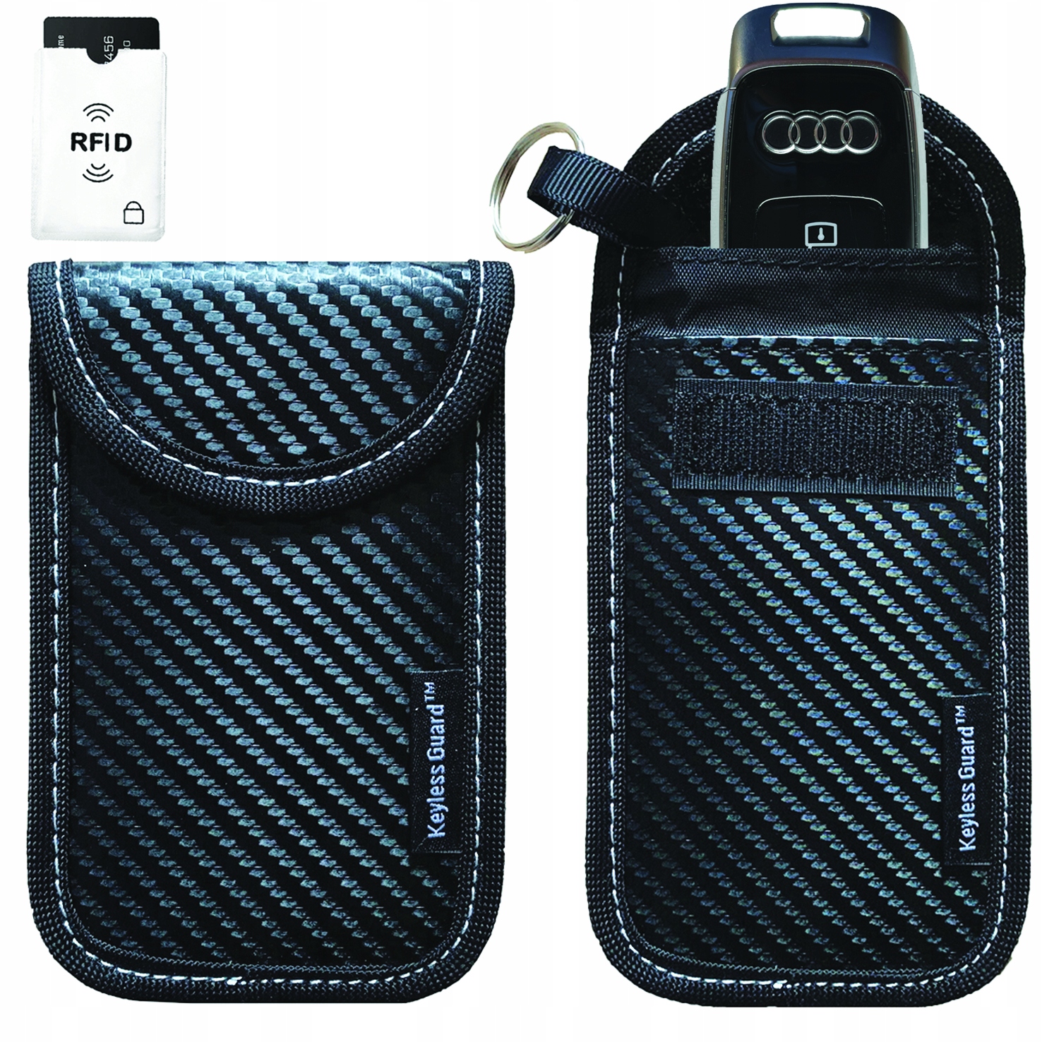 

Etui Pokrowiec Blokada Fal Kluczyk Keyless Carbon