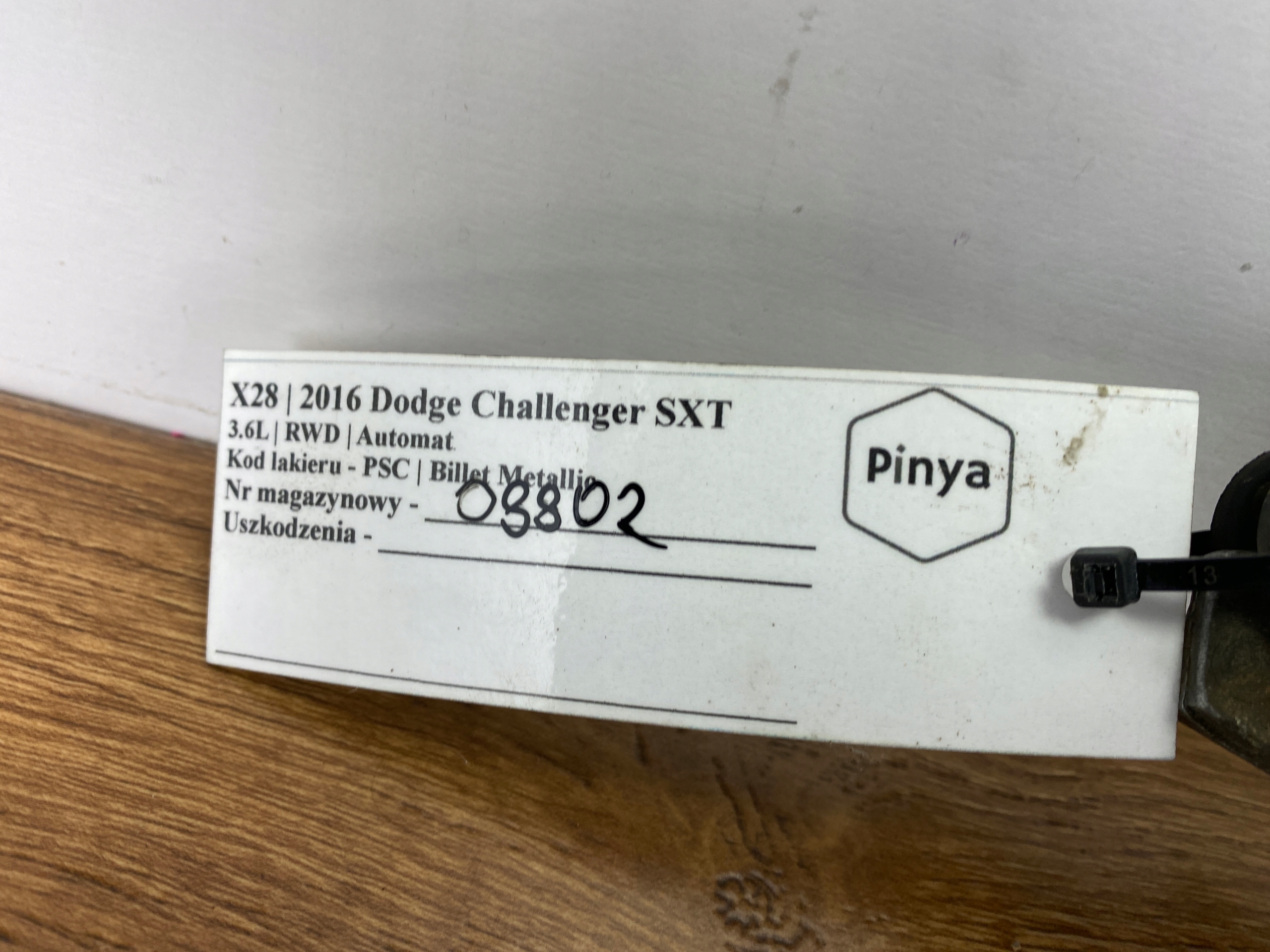Wischergestänge Dodge Challenger 2015+ USA