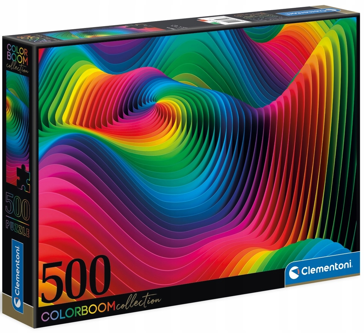 

Puzzle 500 el Color Boom Waves Colorboom Fale