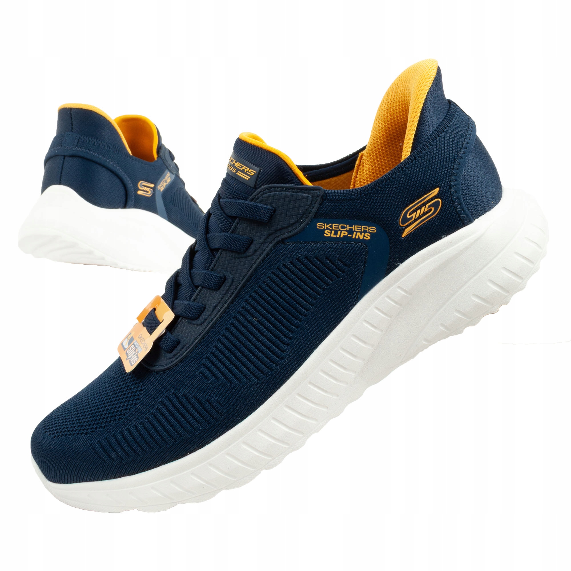 Pánské sportovní boty Skechers Bobs Squad Chaos [118312/NVY] Slip-ins