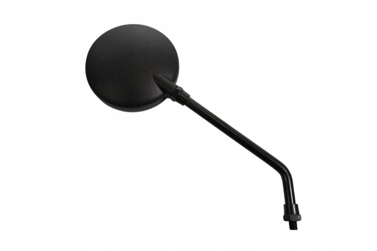 Biketec Parts Pravé Zrkadlo Univerzálny Okrúhly Závit M10 Farba Čierna