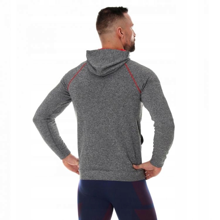 Brubeck Fusion Sweatshirt Szara Rozmiar S