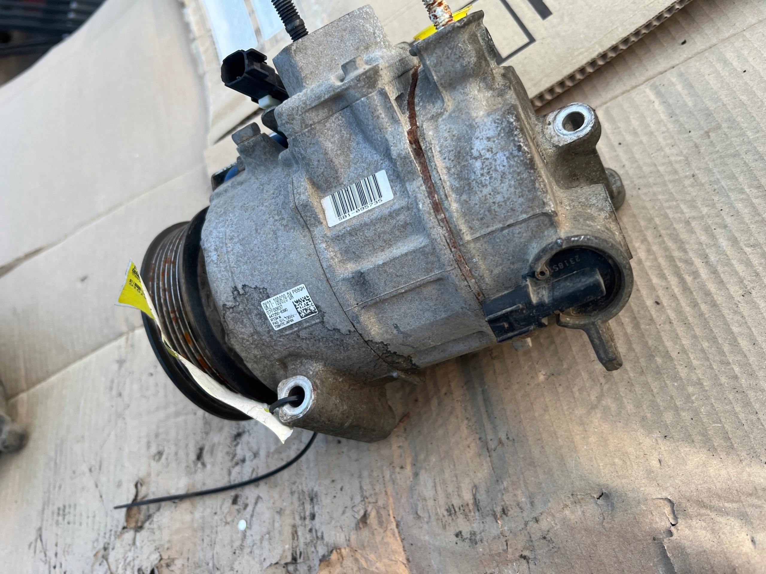 FORD TRANSIT MK8 2.0 CUSTOM compressor; of the air conditioning gk21-19d629-da compressor
