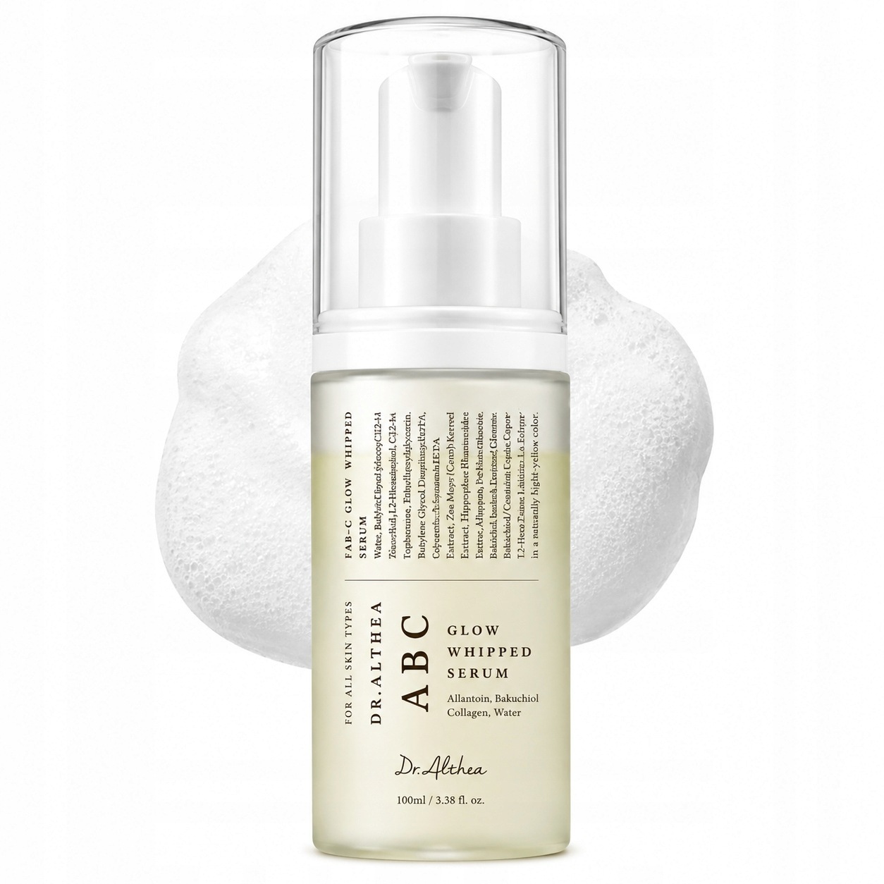 Abc Glow Whipped Serum, 100 ml rozjasňující pěnové sérum