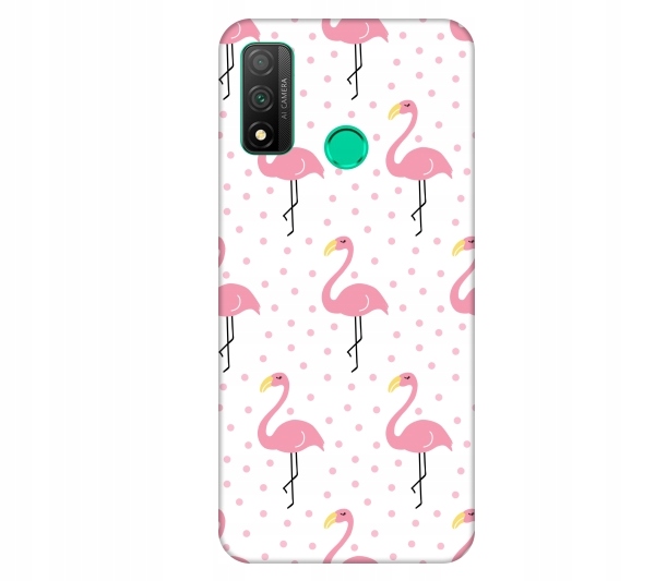 

Etui na telefon Huawei P Smart 2020 Flamingi róz