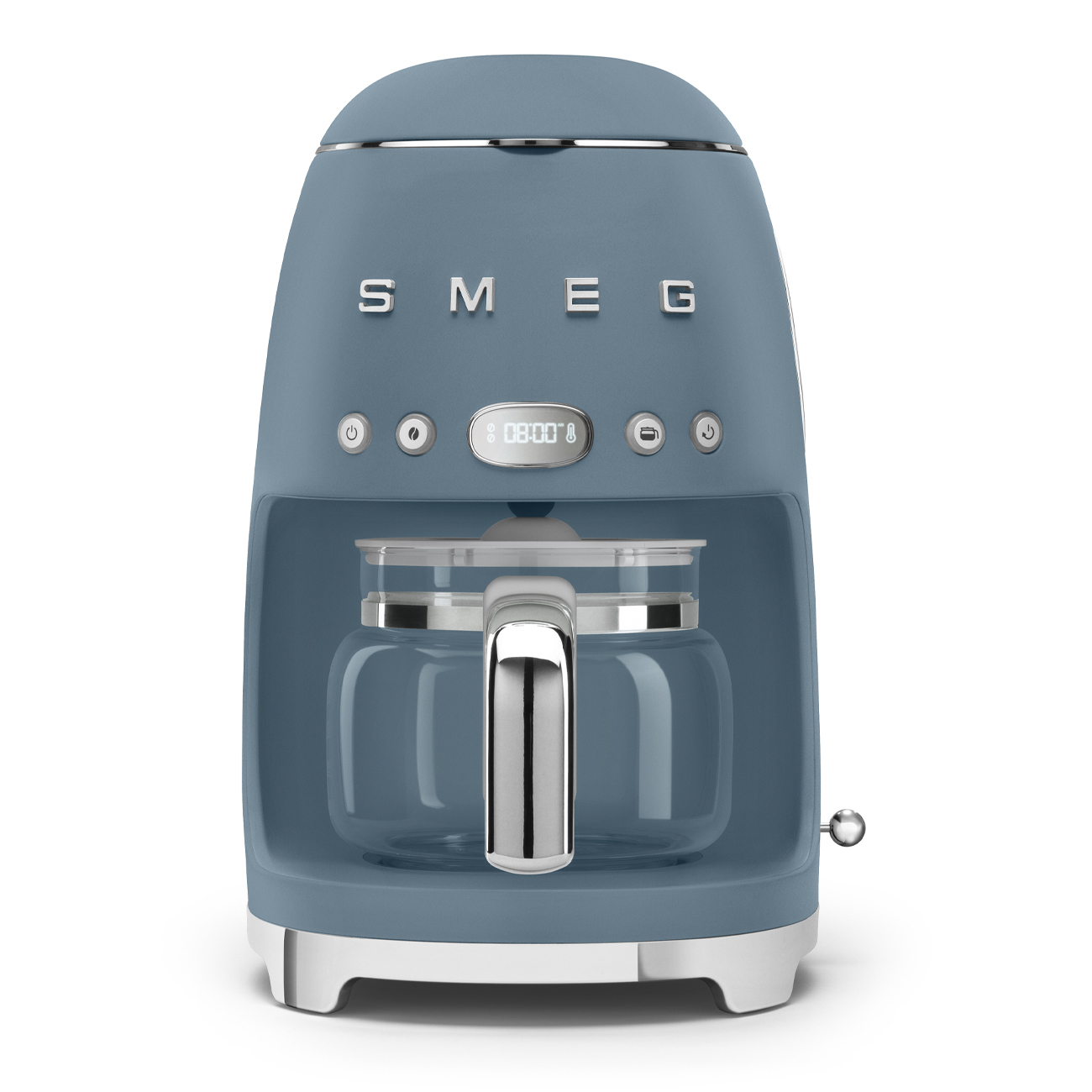 Smeg Prekvapkávací kávovar na kávu Blokovanie kvapkania Modrý DCF02SBMEU 1050W