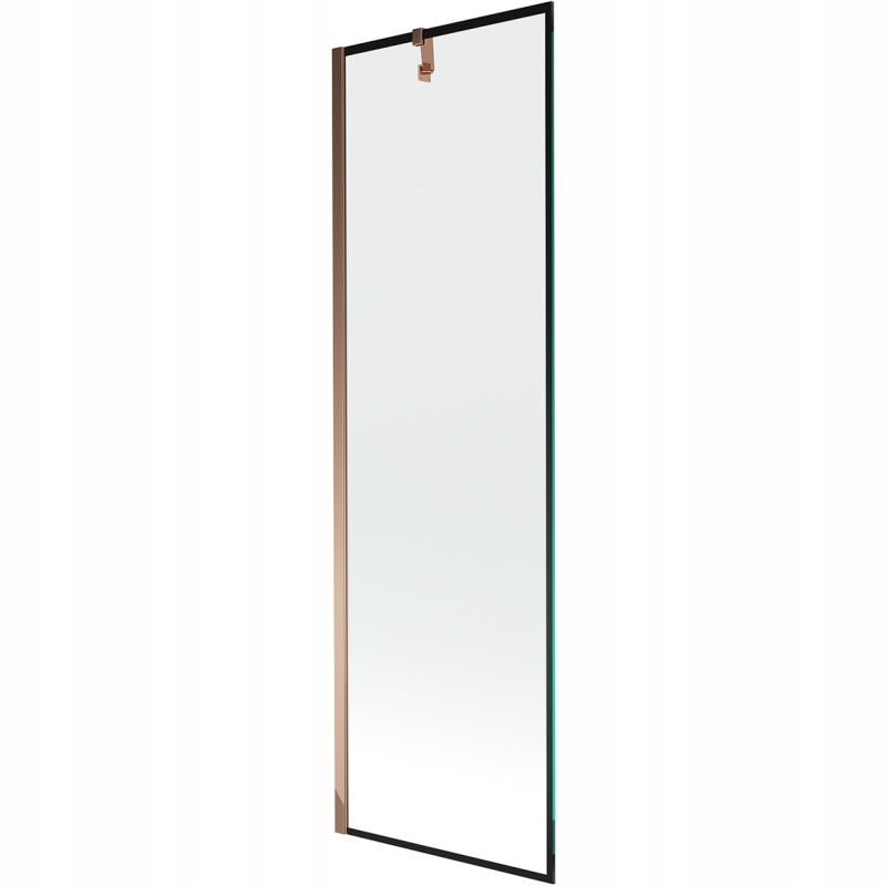 Mexen Next vanová zástěna 60x150 cm Černý vzor