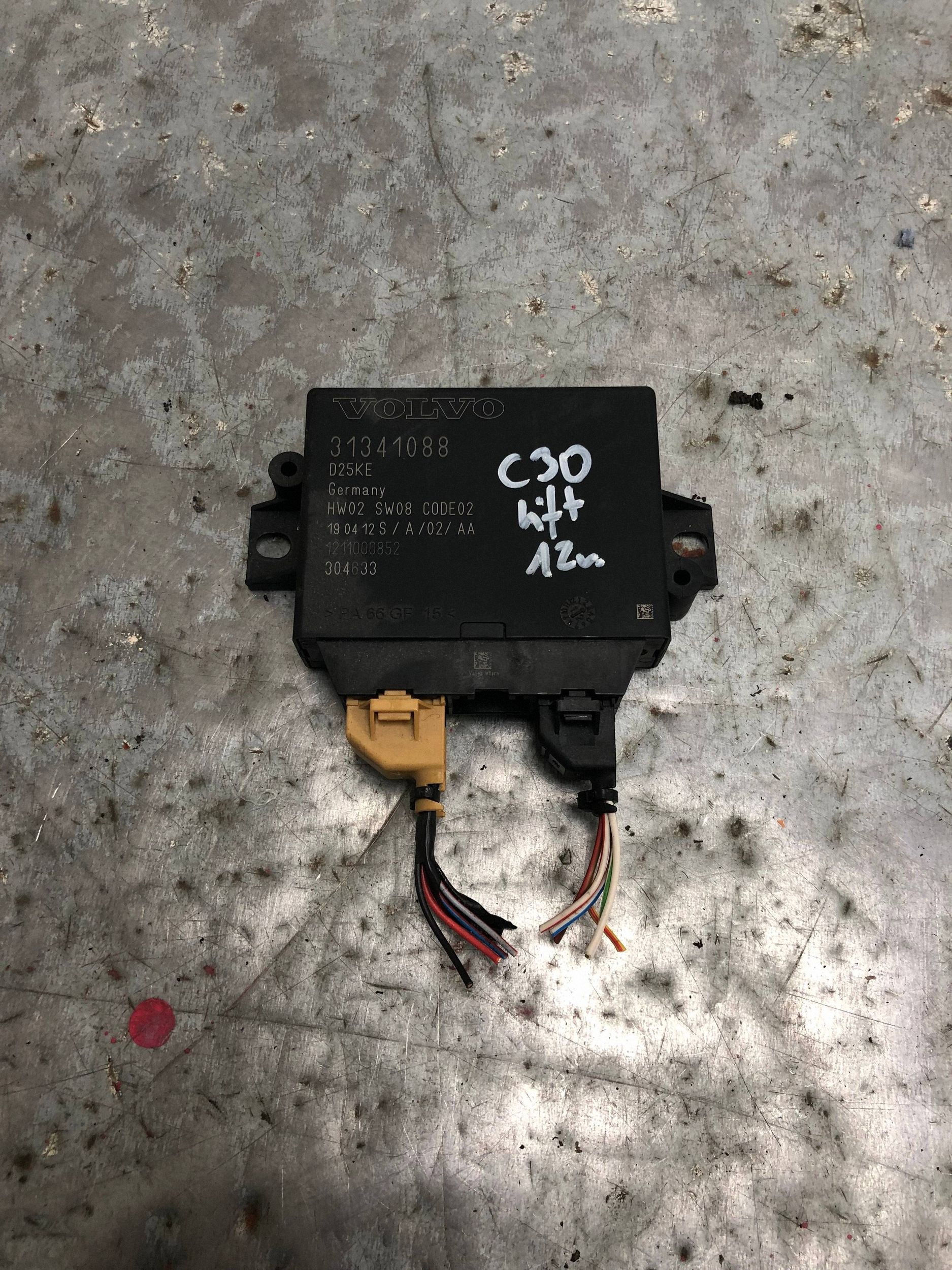 module control unit PDC VOLVO C30 LIFT 31341088