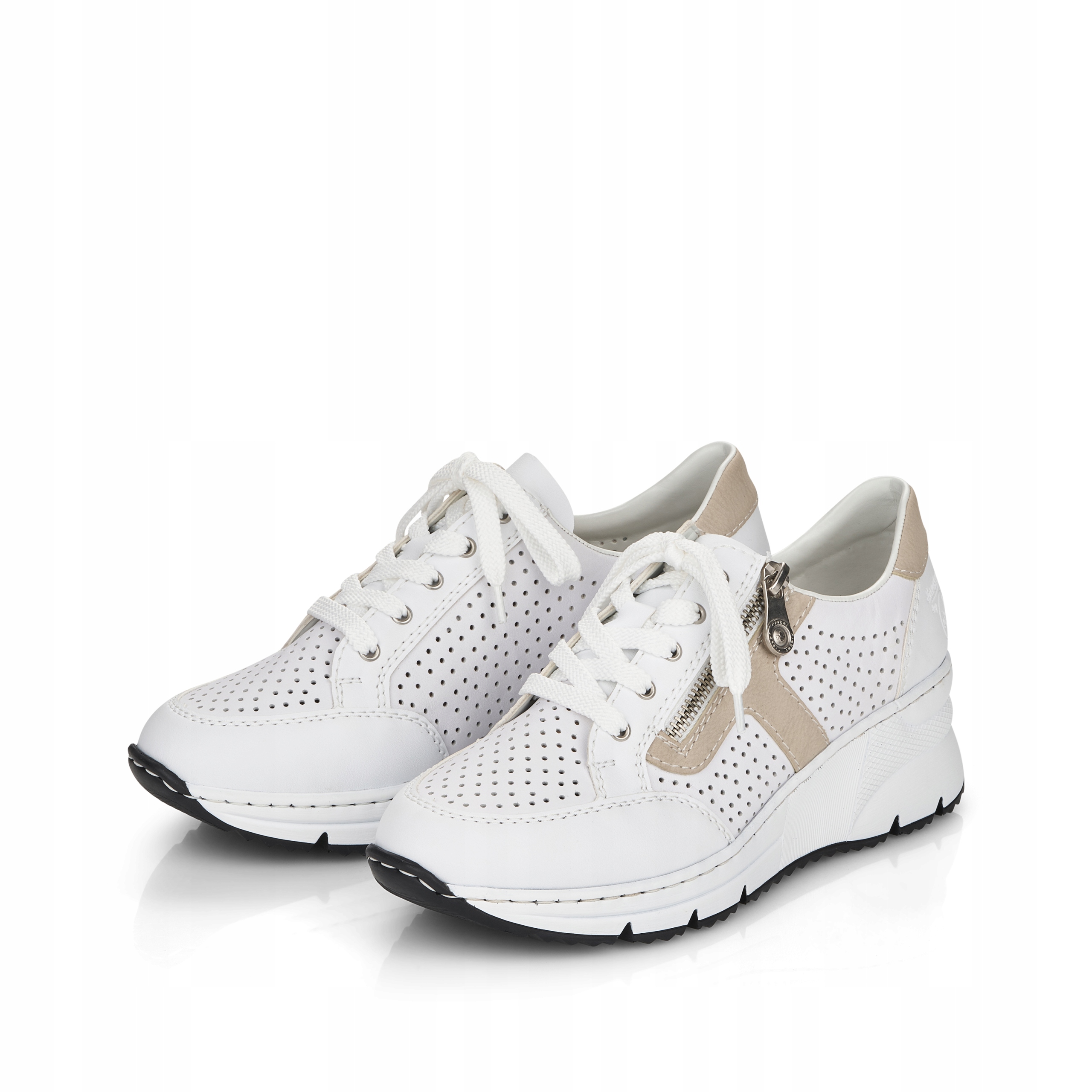 

Rieker Sneakersy, buty, półbuty białe N6304