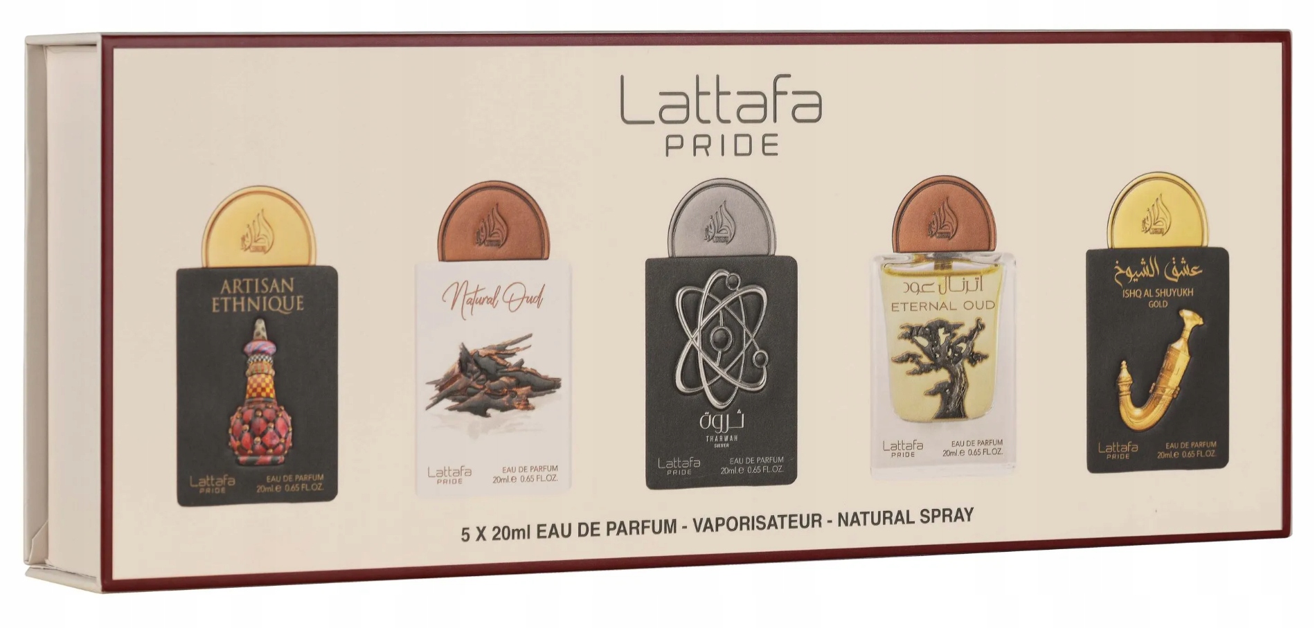Lattafa Pride Collection No.2 Zestaw 5x20ml Edp