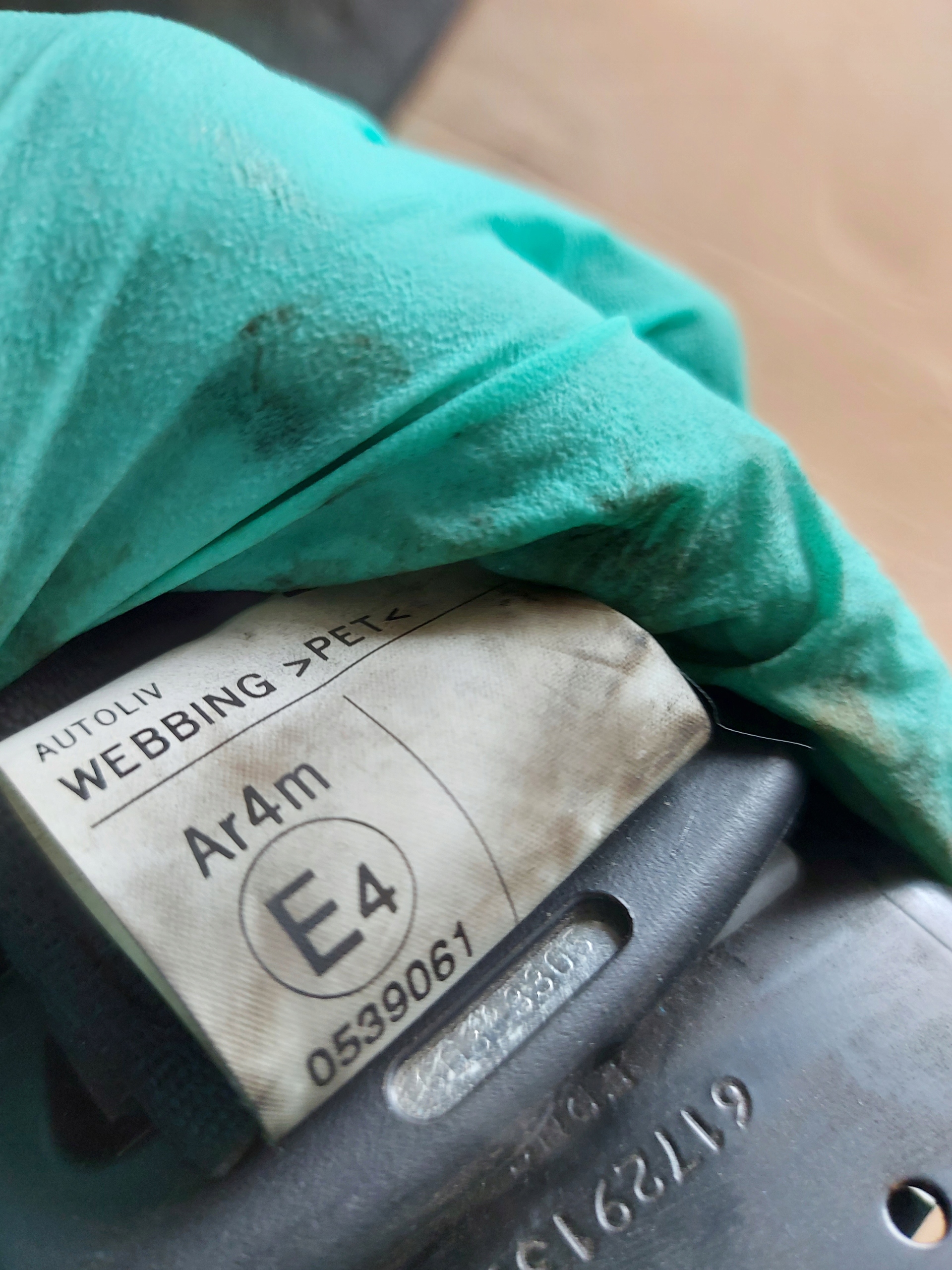 Gurten Sicherheits links heck hinten MITSUBISHI ASX