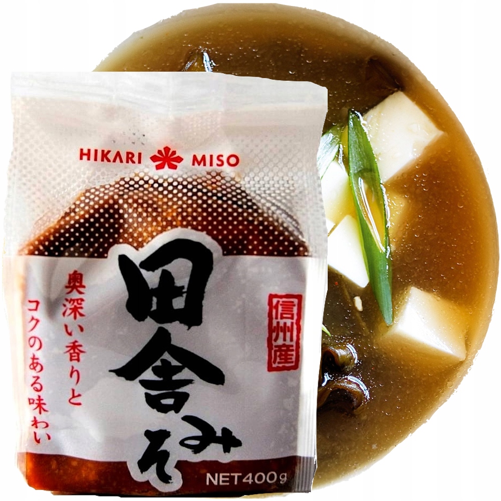 

Pasta Japońska Shiro Miso Ciemna Hikari 400g