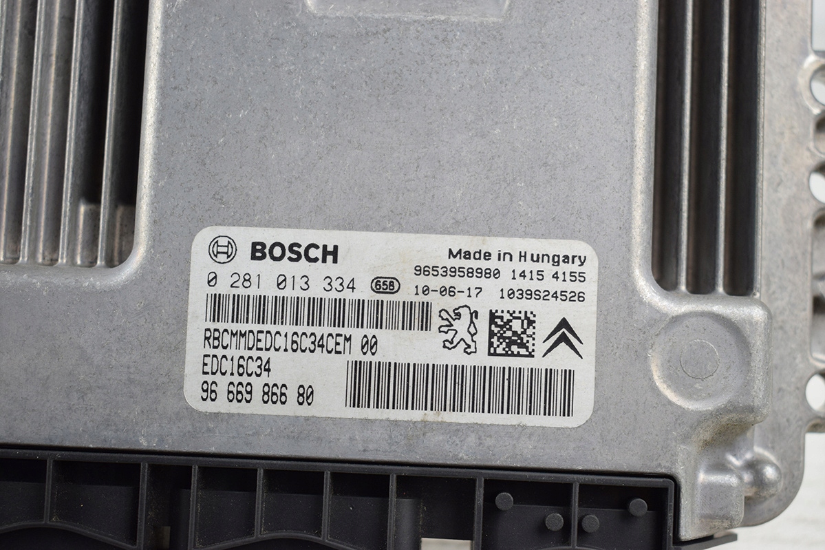 Computer Bedienteil CITROEN 9666986680 0281013334