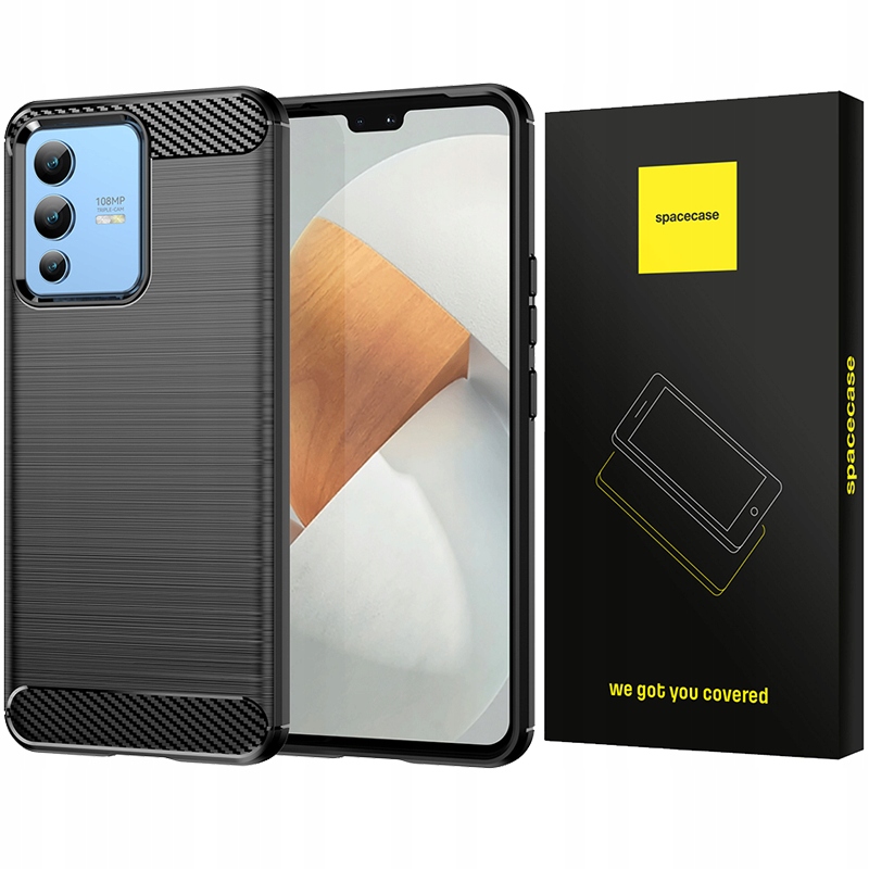 

Etui Case Pancerne Obudowa Carbon Do Vivo V23 5G
